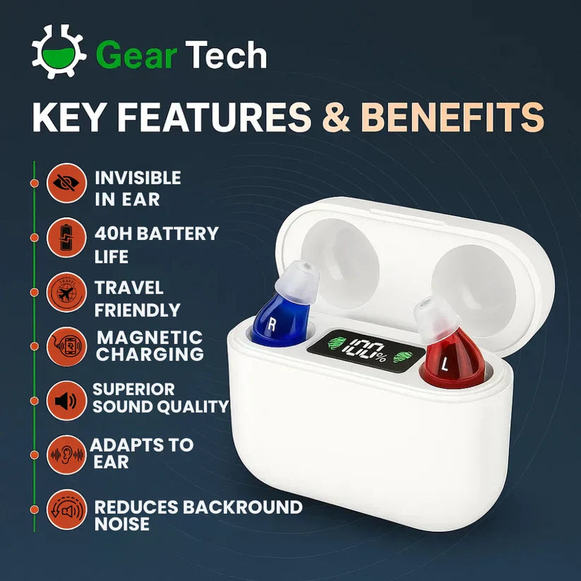 Affordable Rechargeable In-Ear Hearing Aids UK