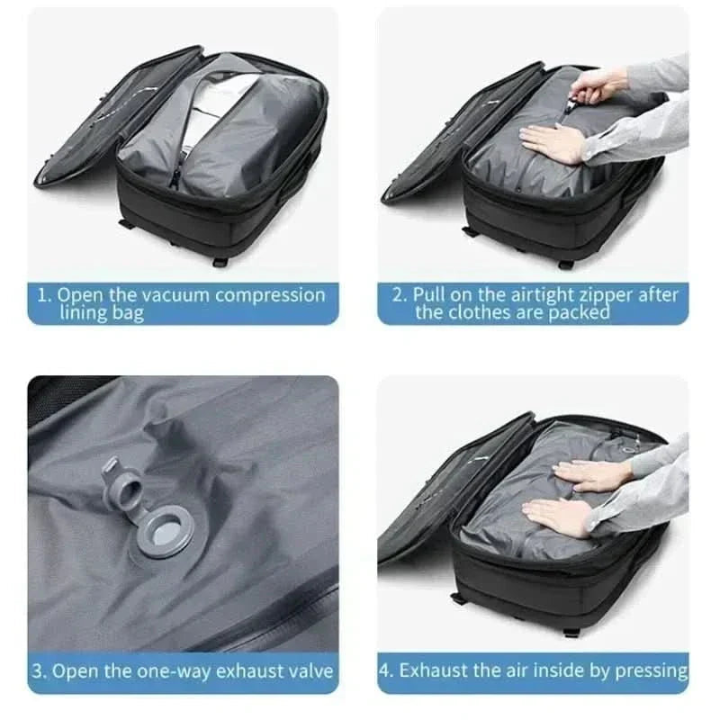 Adventure Pack: Expandable Laptop Bag for Travel