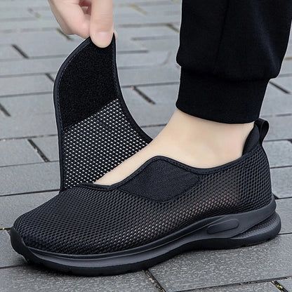 Airy orthopedic shoes for swollen feet