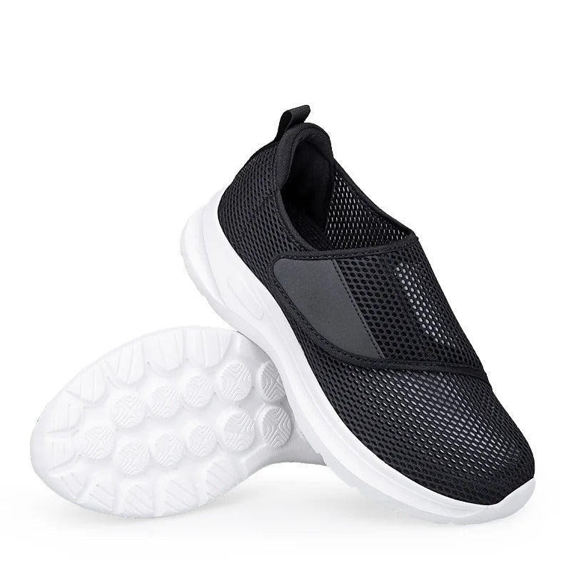 Airy orthopedic shoes for swollen feet