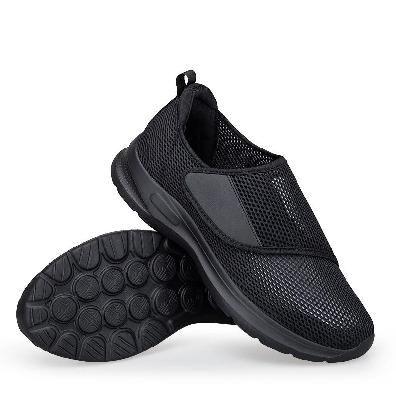 Airy orthopedic shoes for swollen feet