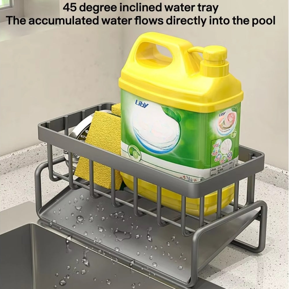 Multipurpose Sink Caddy for Sponges and Soaps