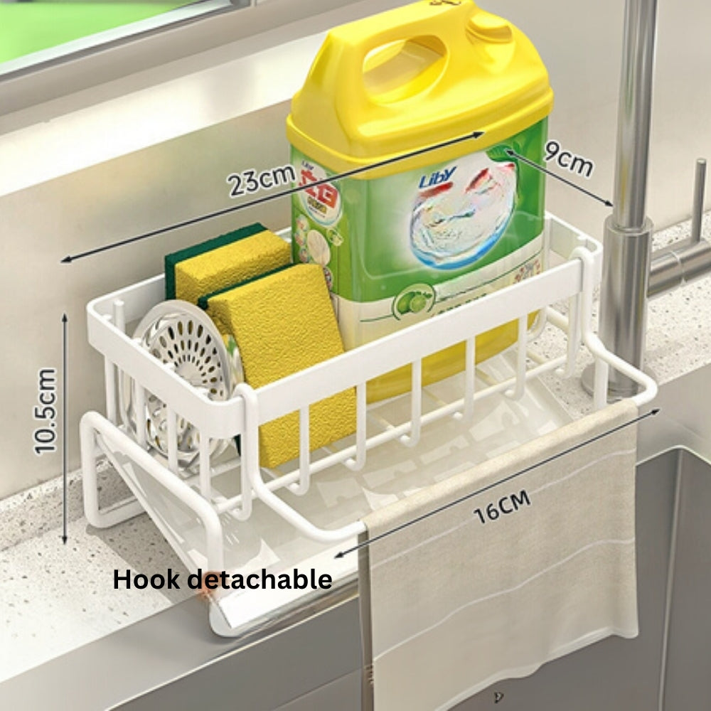 Multipurpose Sink Caddy for Sponges and Soaps