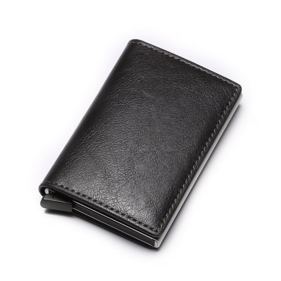 AluClip Minimalist Card Holder with RFID Protection