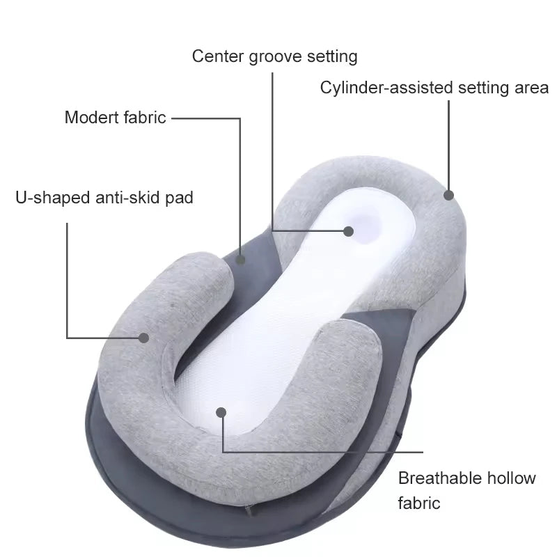Infant Anti-Reflux Lounger for Newborns