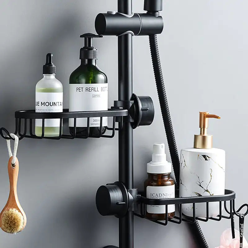 AquaGrip Shower Shelf – Practical, Stainless Steel and Space-Saving