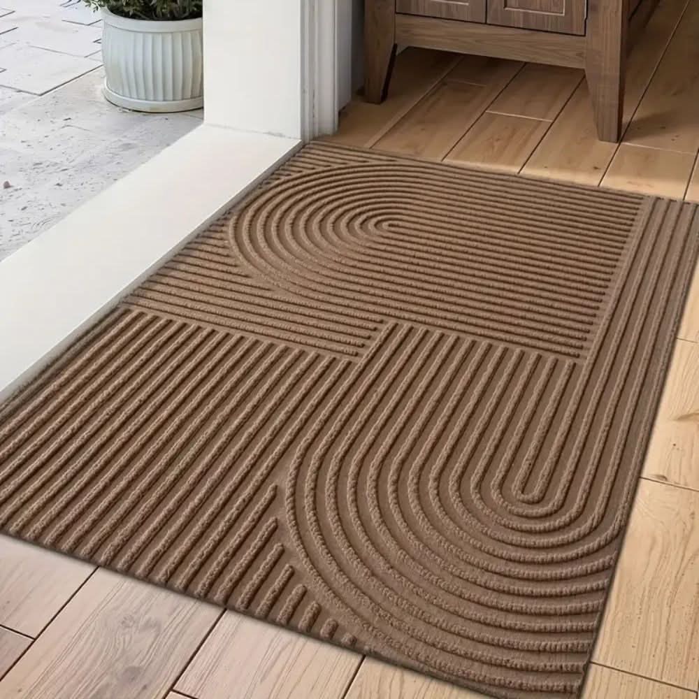 AQUARAY | Wave Pattern Entry Mat - Washable & Absorbent