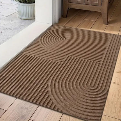 AQUARAY | Wave Pattern Entry Mat - Washable & Absorbent