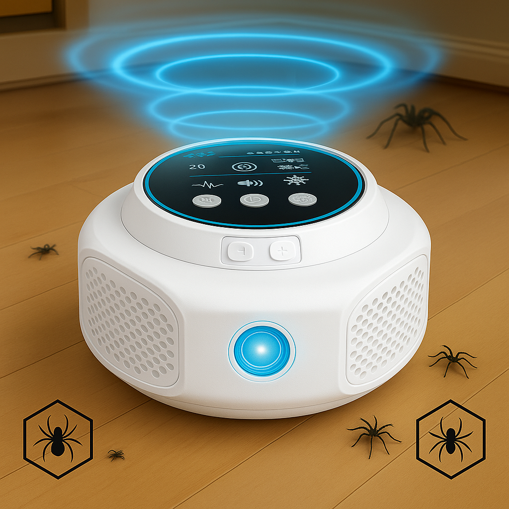 Ultrasonic Spider Repeller Plug-in - No Harsh Chemicals