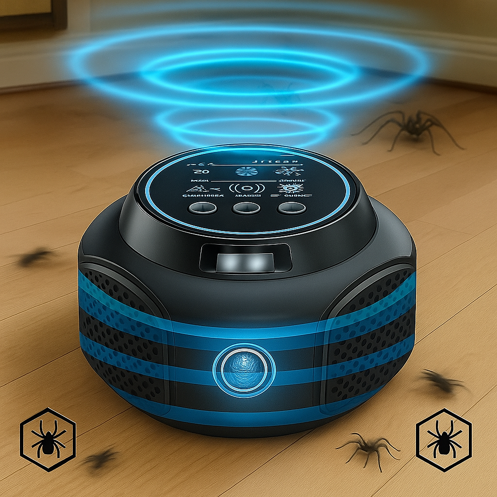 Ultrasonic Spider Repeller Plug-in - No Harsh Chemicals