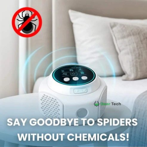 Ultrasonic Spider Repeller Plug-in - No Harsh Chemicals