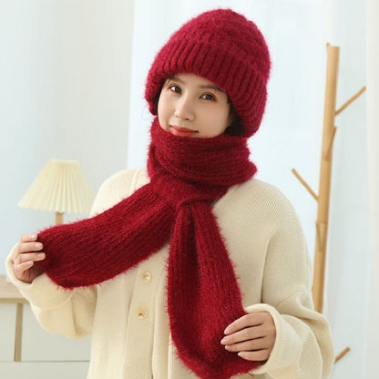 Cozy Winter Hat & Scarf Set: Ultimate Cold Weather Protection