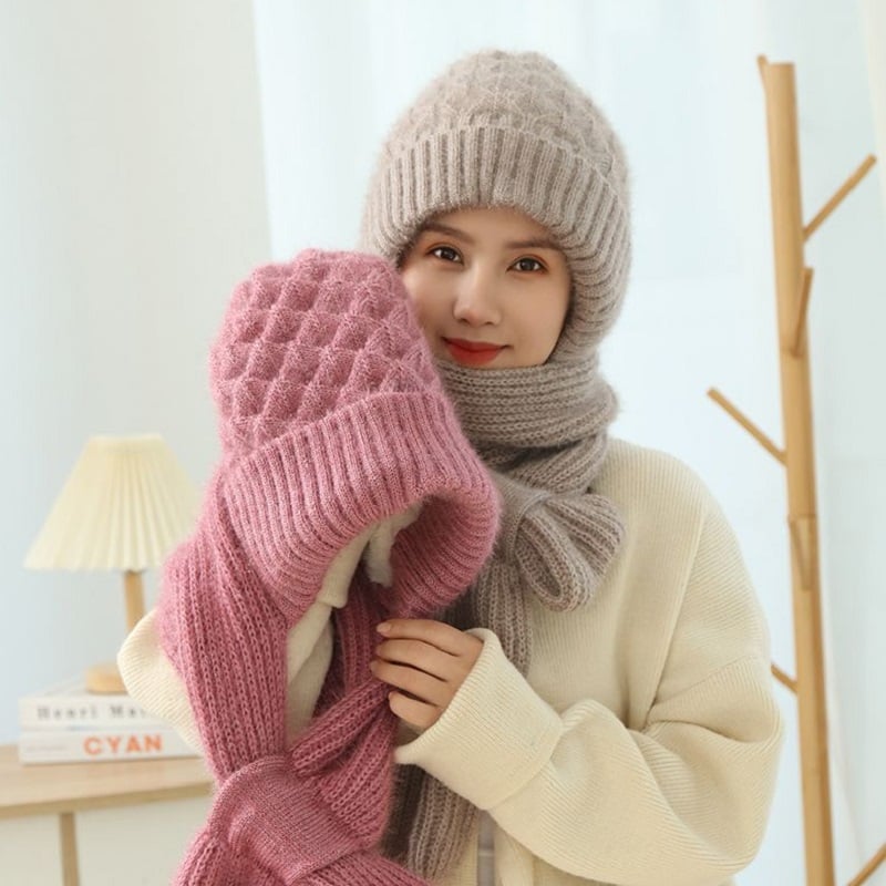 Cozy Winter Hat & Scarf Set: Ultimate Cold Weather Protection