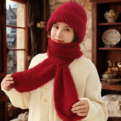 Cozy Winter Hat & Scarf Set: Ultimate Cold Weather Protection