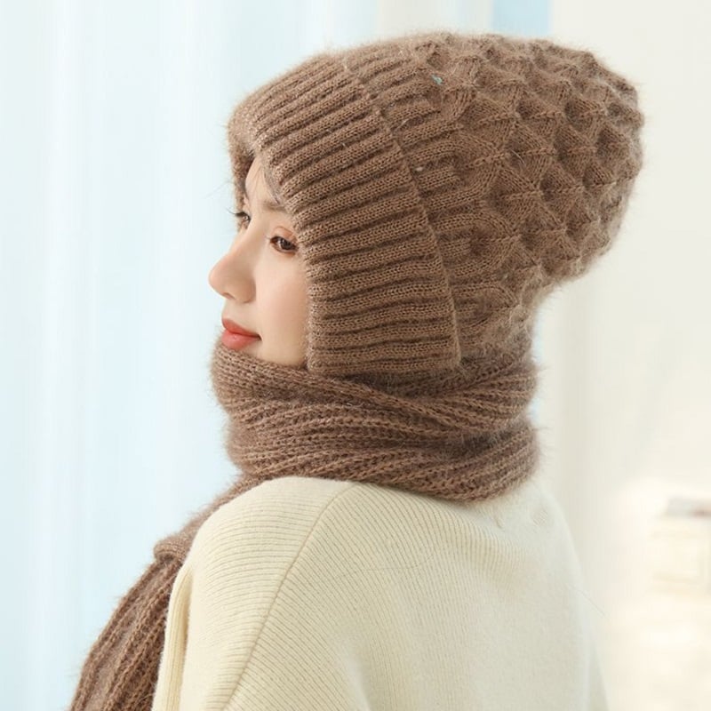 Cozy Winter Hat & Scarf Set: Ultimate Cold Weather Protection