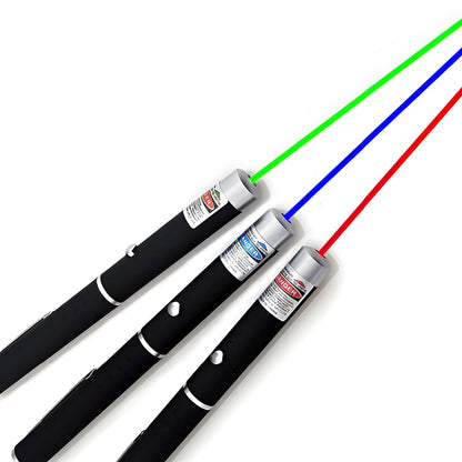 Adjustable Focus Multi-Color Beam Laser Pointer