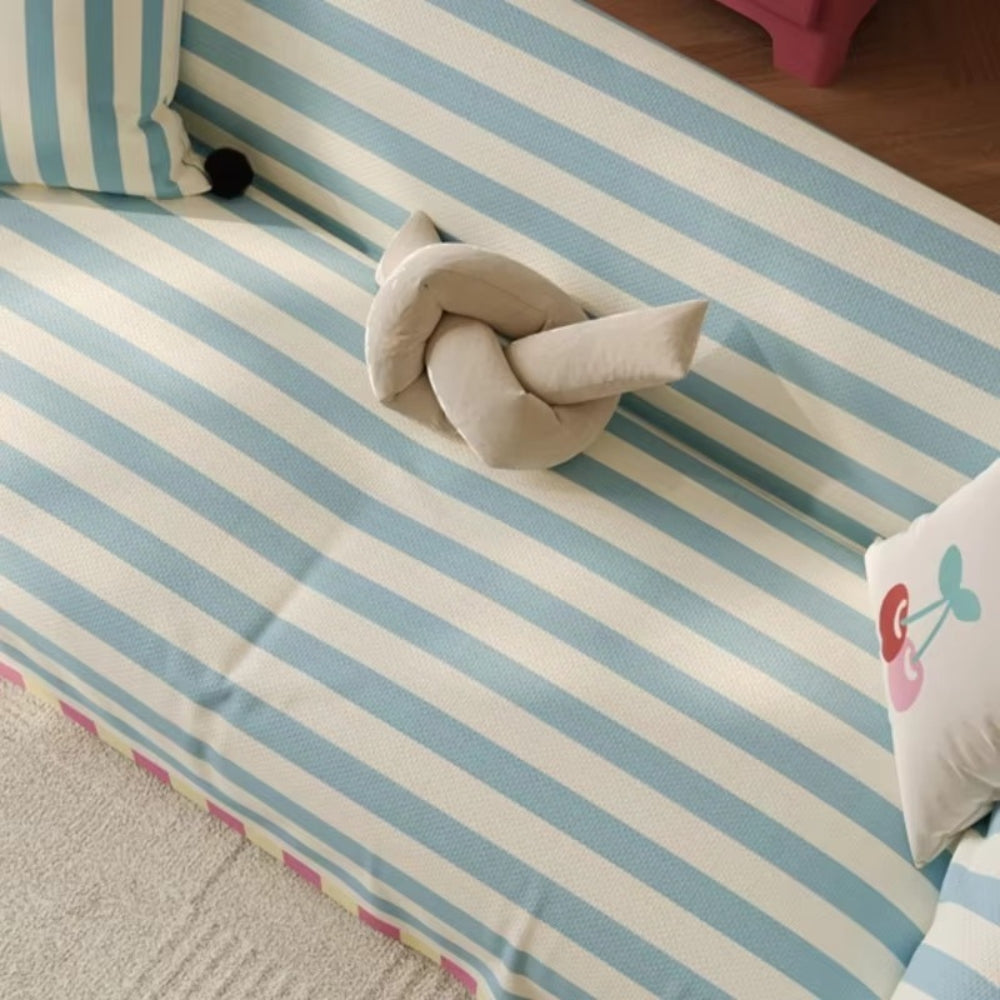Pastel Stripe Sofa Cover