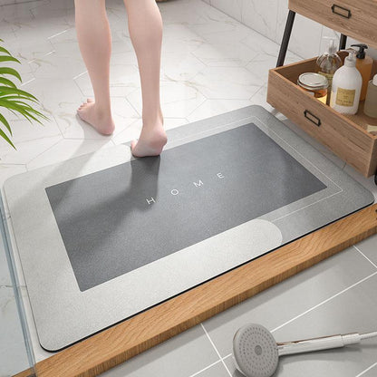 Aurea Quick Dry Bath Mat Plush Absorbent Luxury Rug