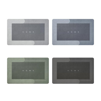Aurea Quick Dry Bath Mat Plush Absorbent Luxury Rug