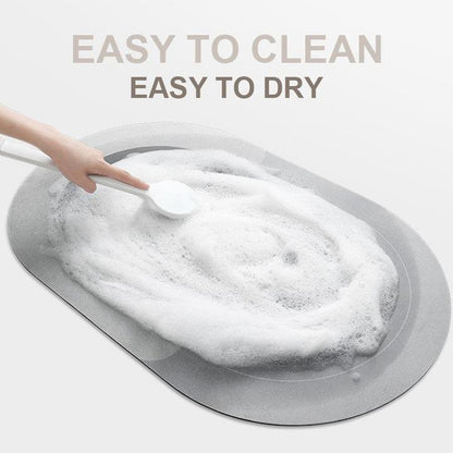 Aurea Quick Dry Bath Mat Plush Absorbent Luxury Rug