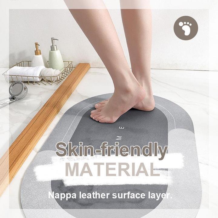 Aurea Quick Dry Bath Mat Plush Absorbent Luxury Rug