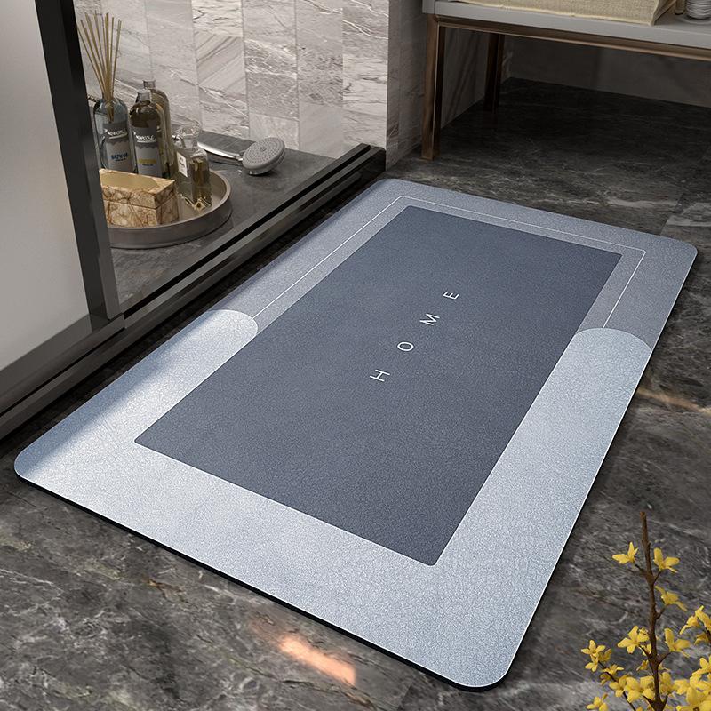 Aurea Quick Dry Bath Mat Plush Absorbent Luxury Rug