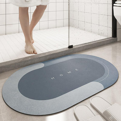 Aurea Quick Dry Bath Mat Plush Absorbent Luxury Rug