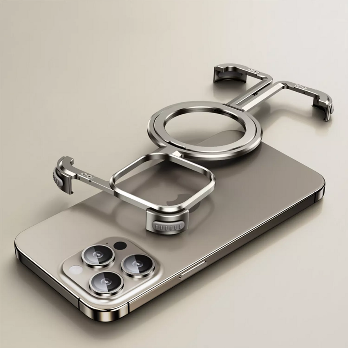 Aurex MagSafe iPhone Case - Borderless, Ultra Slim Titanium