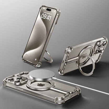 Aurex MagSafe iPhone Case - Borderless, Ultra Slim Titanium