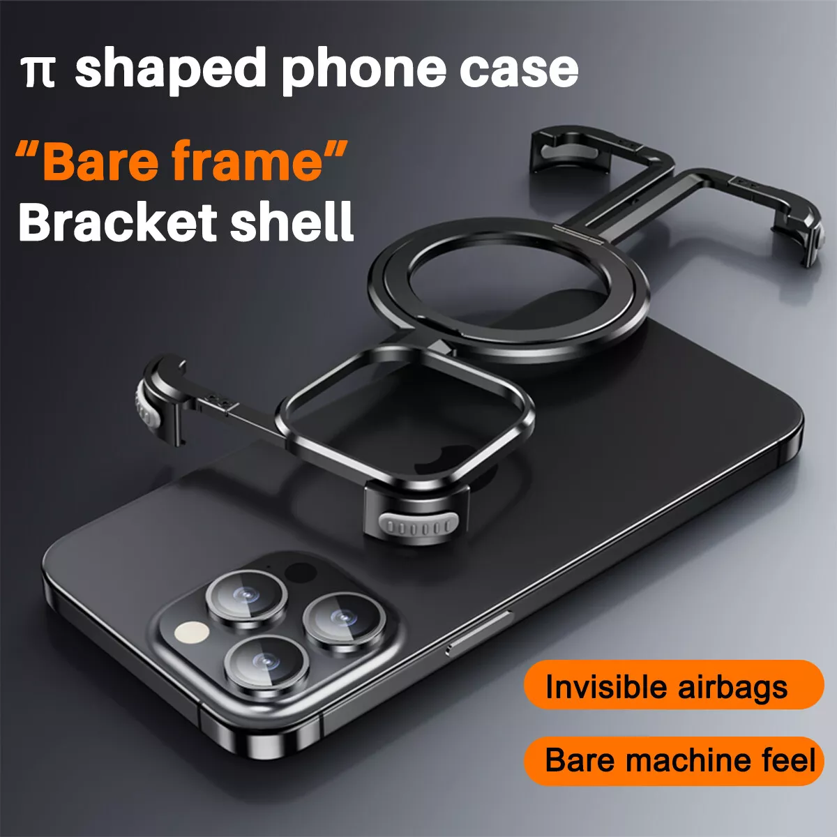 Aurex MagSafe iPhone Case - Borderless, Ultra Slim Titanium