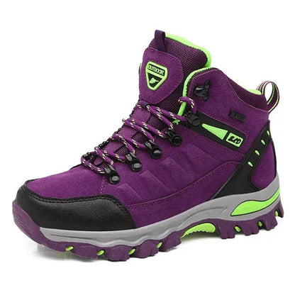 Women's Wide Winter Boots with Arch Support for Hiking