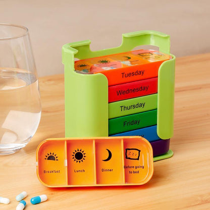 7-Day Medication Organizer - For Effortless Health Management!
