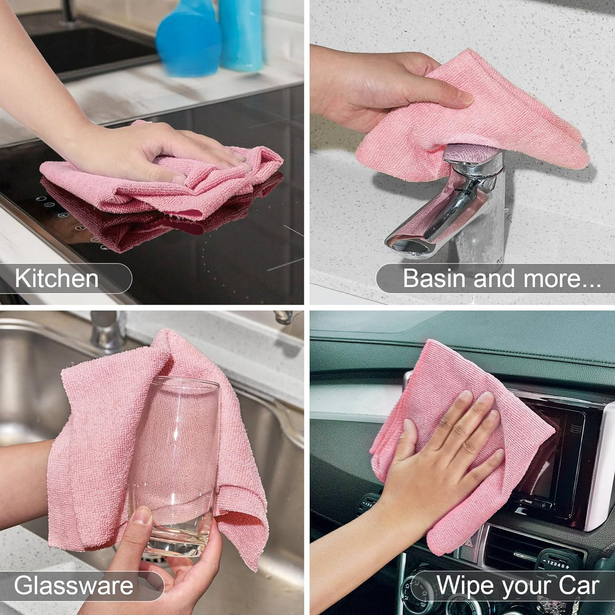 Reusable Microfiber Paper Towels Roll