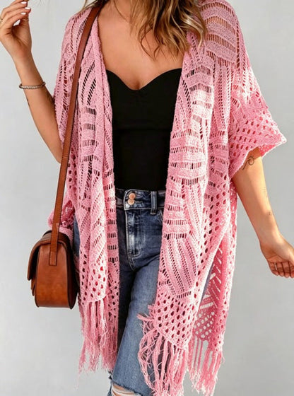 2026 Women's Lightweight Knit Cardigan Perfect for outdoor beach vacations and sun protection