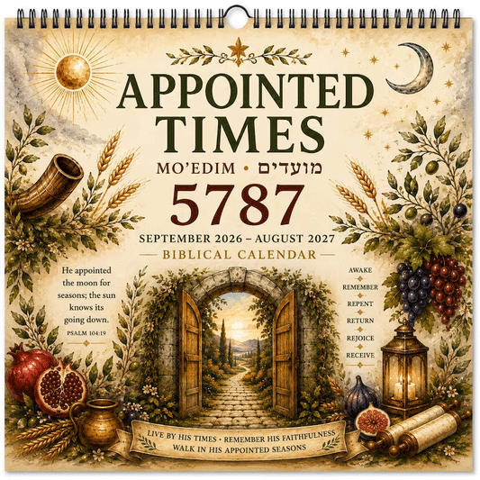 Biblical Hebrew Calendar 5787 – 2026–2027 Feast Days, Shabbat & Appointed Times
