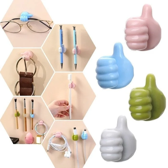 (Early Christmas Sale - 49% OFF) Creative Thumbs Up Shape Wall Hook