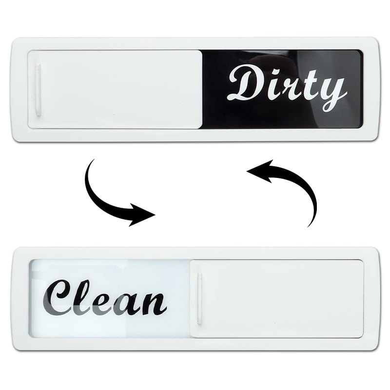 Limited-Time 50% OFF | Dishwasher Clean Dirty Magnet | Never Guess If Dishes Are Clean Again