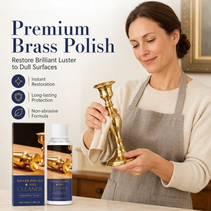 TARNISHED BRASS? FIX IT FAST! Polish & Cleaner – Removes Oxidation, Restores Shine, Gentle on Surfaces – Easy Application!