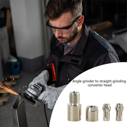 Hot Sale 50% OFF | Angle Grinder Conversion Kit | 3mm & 6mm Dual Collet for Precision Grinding