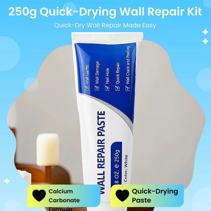 Final 51% OFFQuick, durableDrywall Patch Repair Kit- Covers cracks and stains