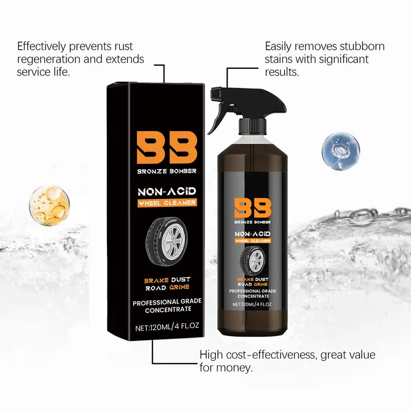 Car Wheel Cleaner – Ultimate Rust & Stain Solution