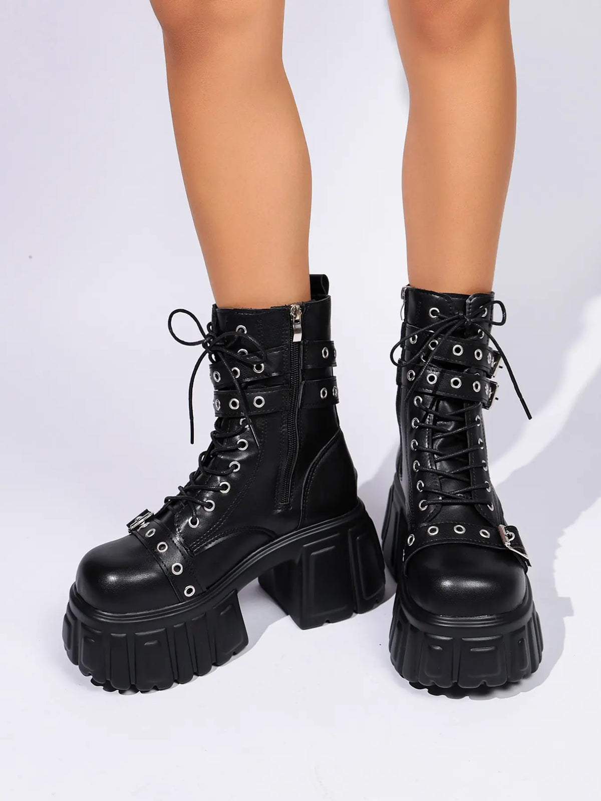 Women's Punk Trousers – Chunky Sole