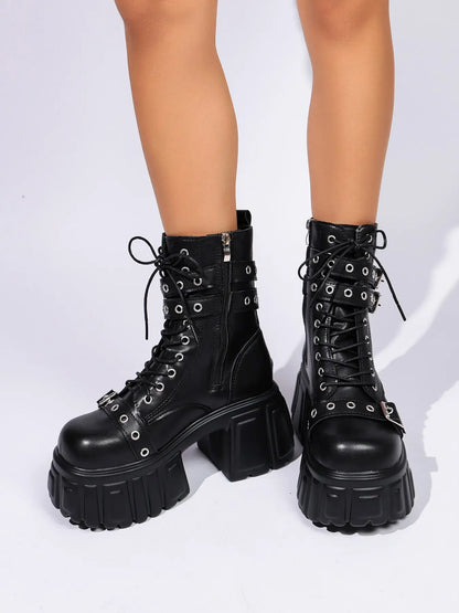 Women's Punk Trousers – Chunky Sole