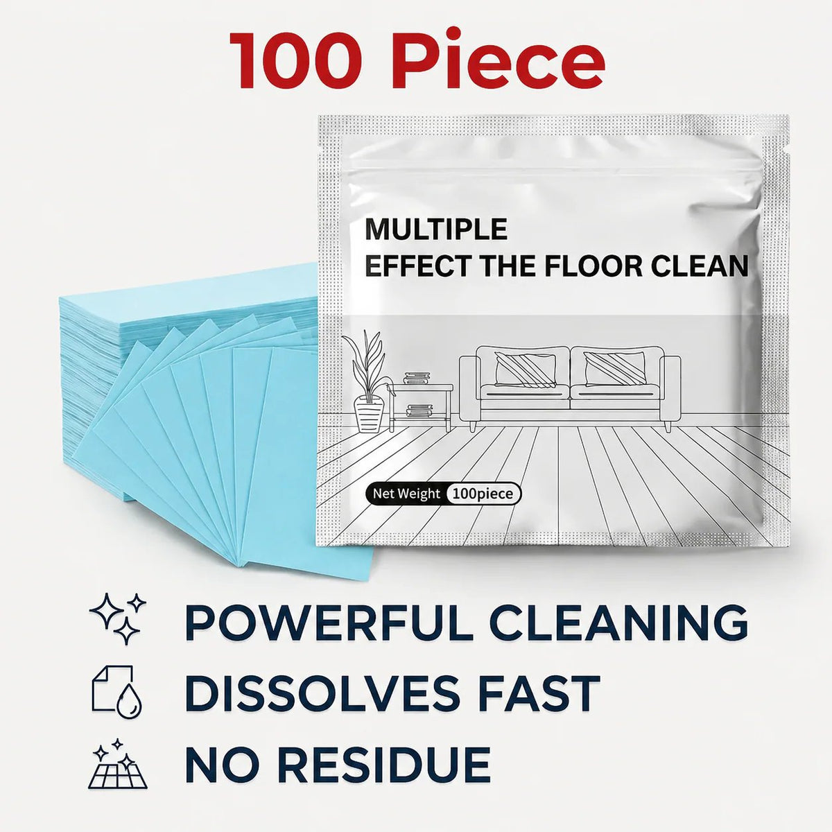 Last Day 49% OFFMulti-Surface Antibacterial Cleaner for Hardwood, Tile & Laminate