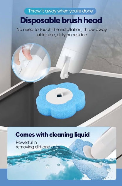 Disposable Toilet Cleaning Brush — Hygienic, Easy & Mess-Free