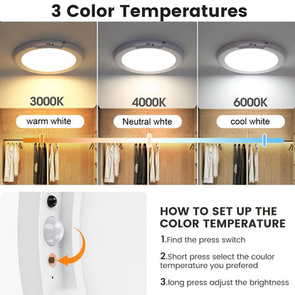 Magnetic Wireless Ceiling Light