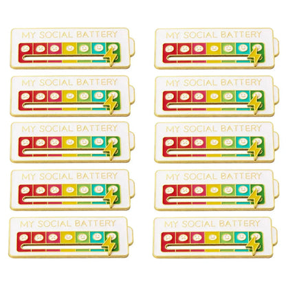Social Battery Pin