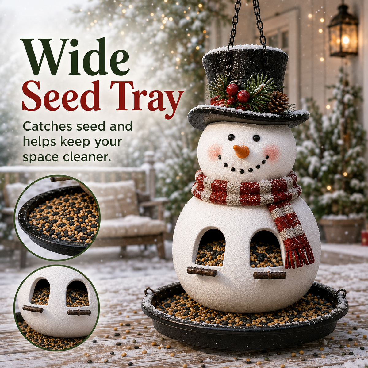 Christmas Bird Feeder Collection