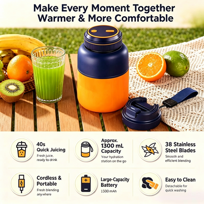 Portable Household Appliances Juicer,USB Summer Essentials Smoothieblender