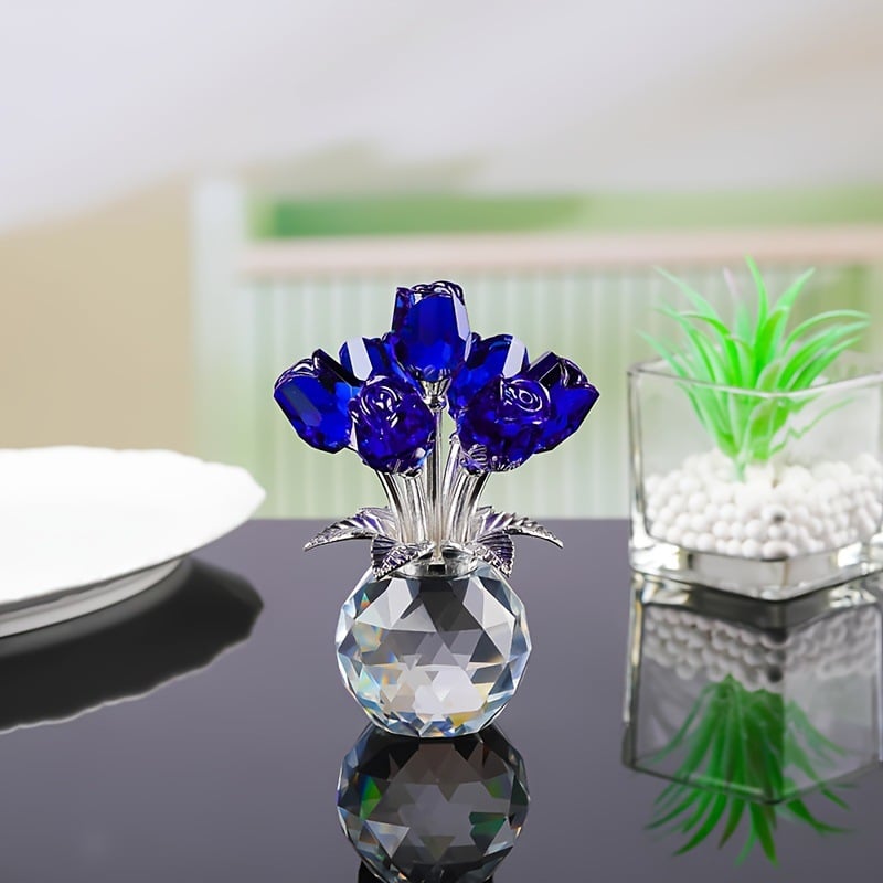 Eternal Colorful Rose Ornament – A timeless symbol of love and elegance